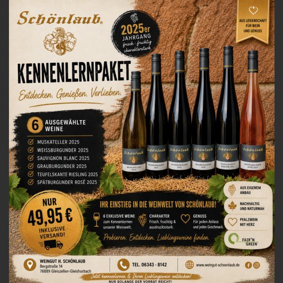 Schönlaub Kennenlernpaket
