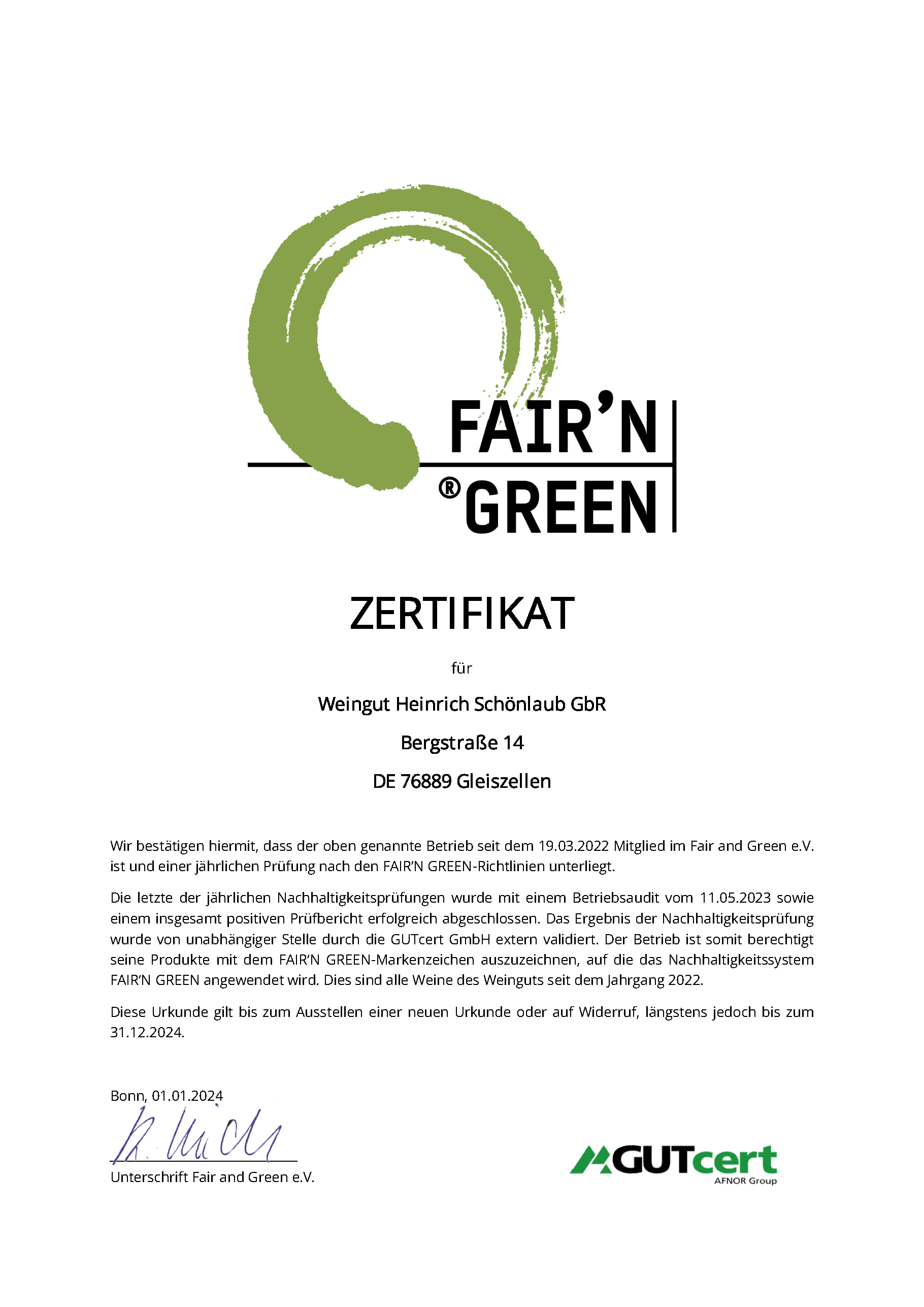 Fair and Green e. V.